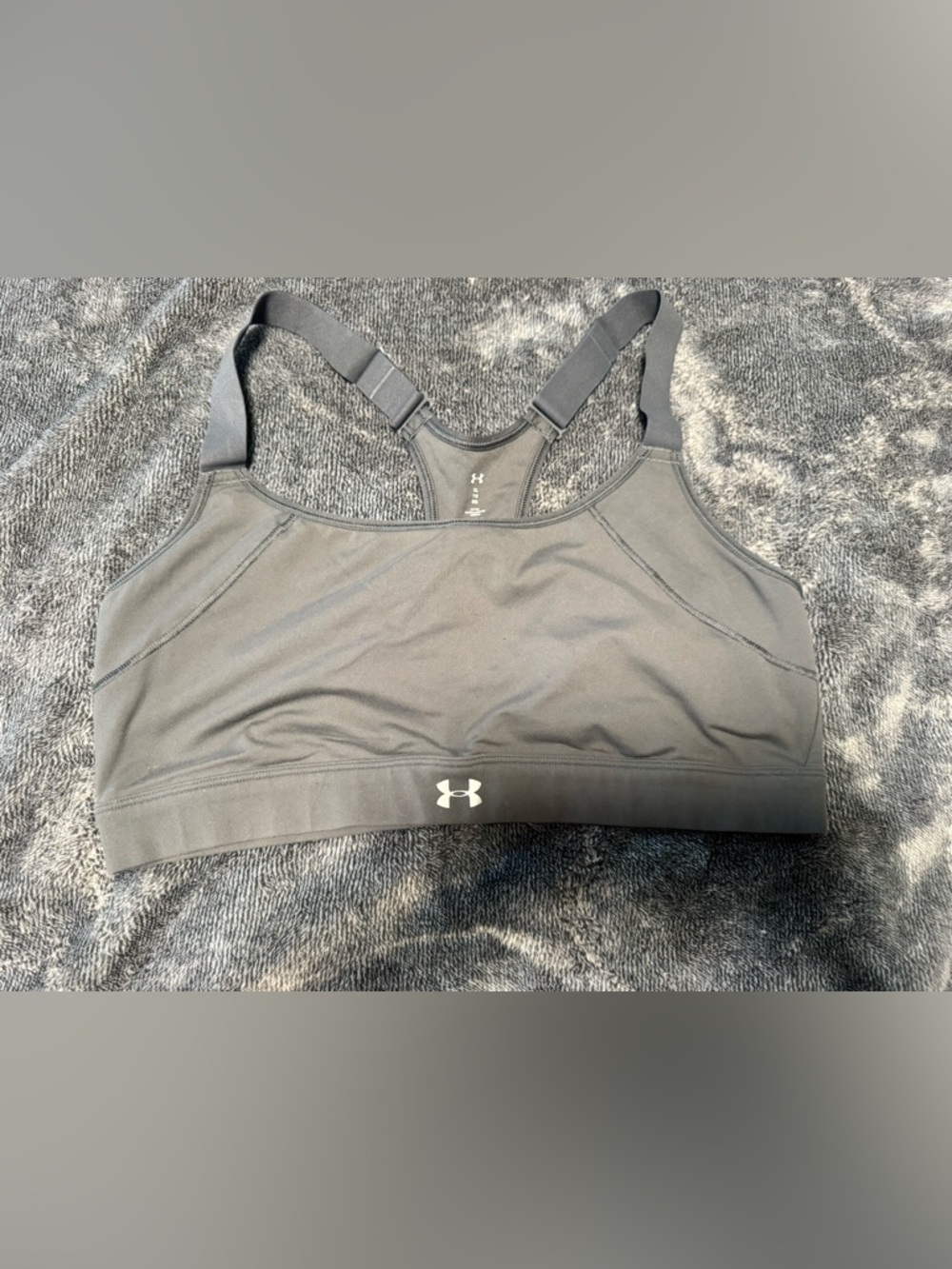 Under Armour Grey Sports Bra - Racerback Support